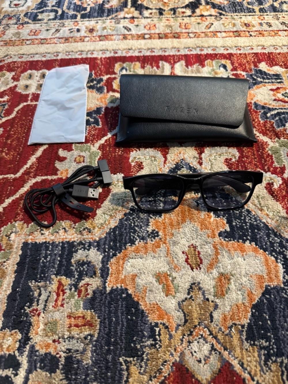 Razor Anzu Smart Glasses With Blue Light Filter Black Unisex